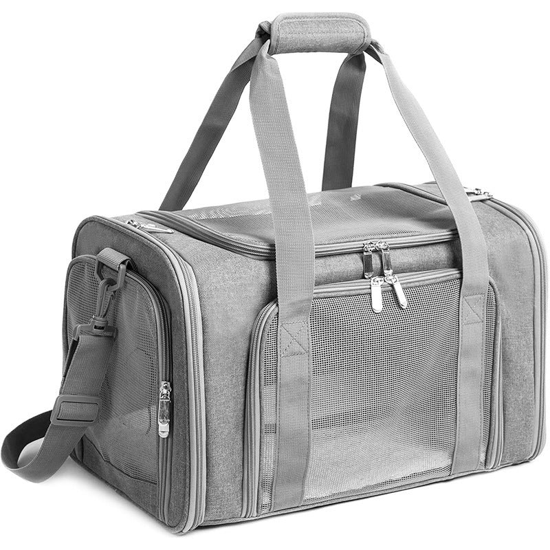 Transportín para gatos y perros – Bolsa de transporte portátil ideal para viajes.